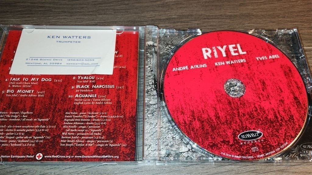 Ken Watters,Adre Atkins,Yves Abel ‎- Riyel, Ophalen of Verzenden, Zo goed als nieuw, Jazz
