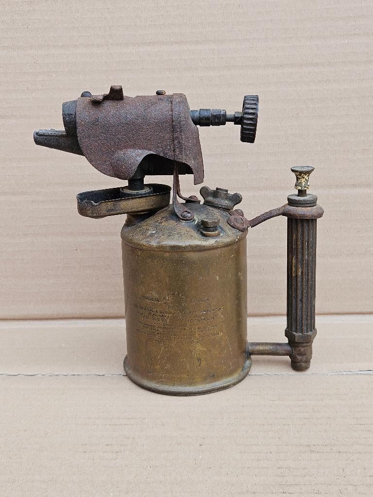 Antieke benzinebrander / verfbrandertje Lot nr. 14, Ophalen of Verzenden
