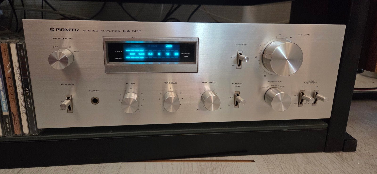 Pioneer SA-508 – Volledig geserviced, Audio, Tv en Foto, Versterkers en Receivers, Ophalen, Refurbished, Pioneer, Minder dan 60 watt