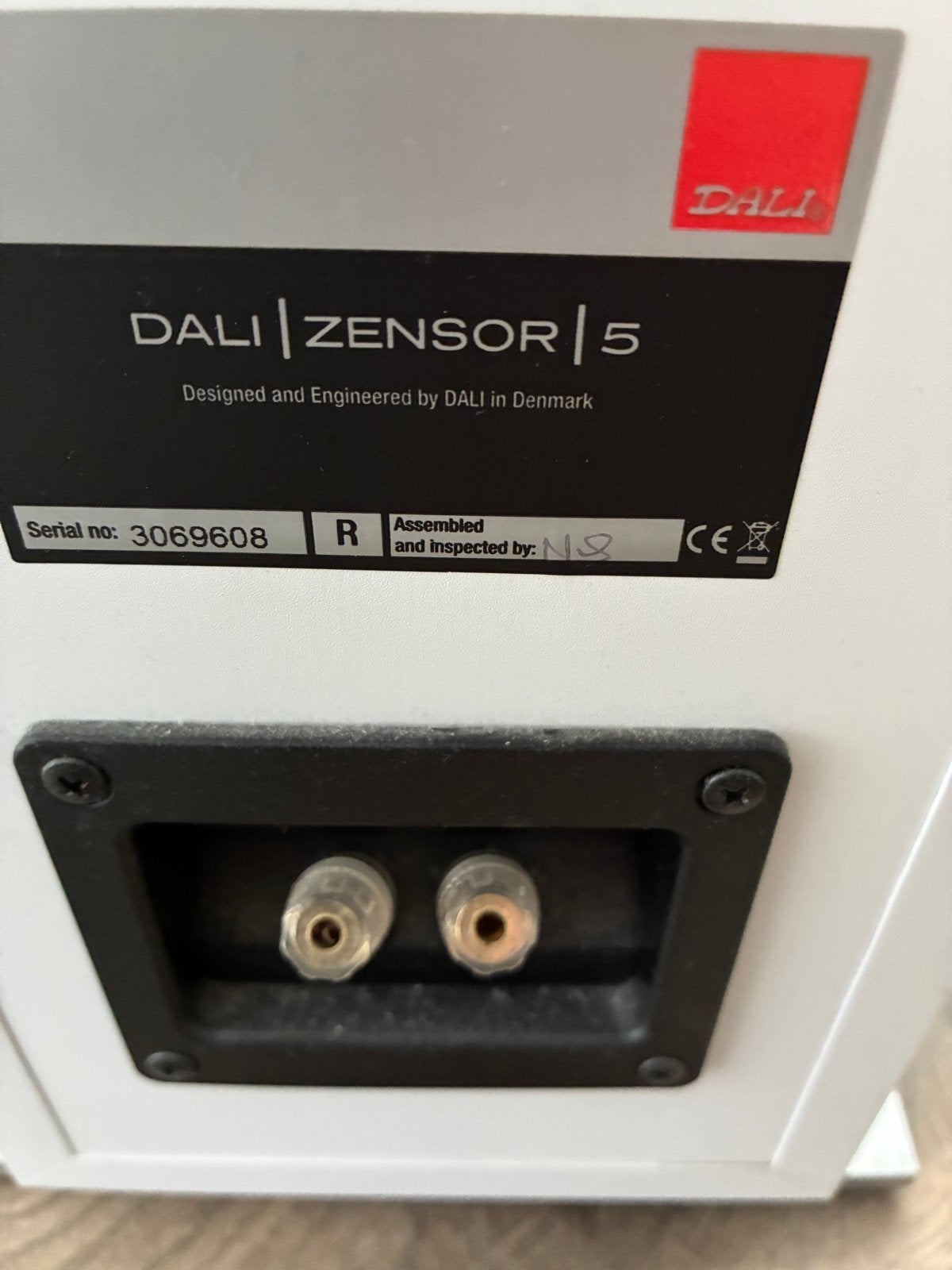 DALI Zensor 5 Vloerstaande Luidspreker - Wit, Audio, Tv en Foto, Ophalen, Zo goed als nieuw, Vloerstaande luidspreker, Dali