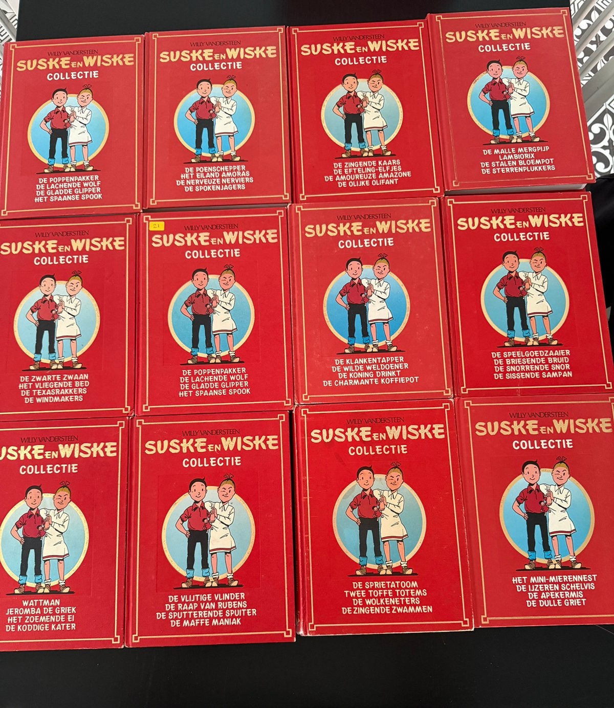 Suske en Wiske collectie boeken van Lecturama, Boeken, Meerdere stripboeken, Ophalen, Gelezen