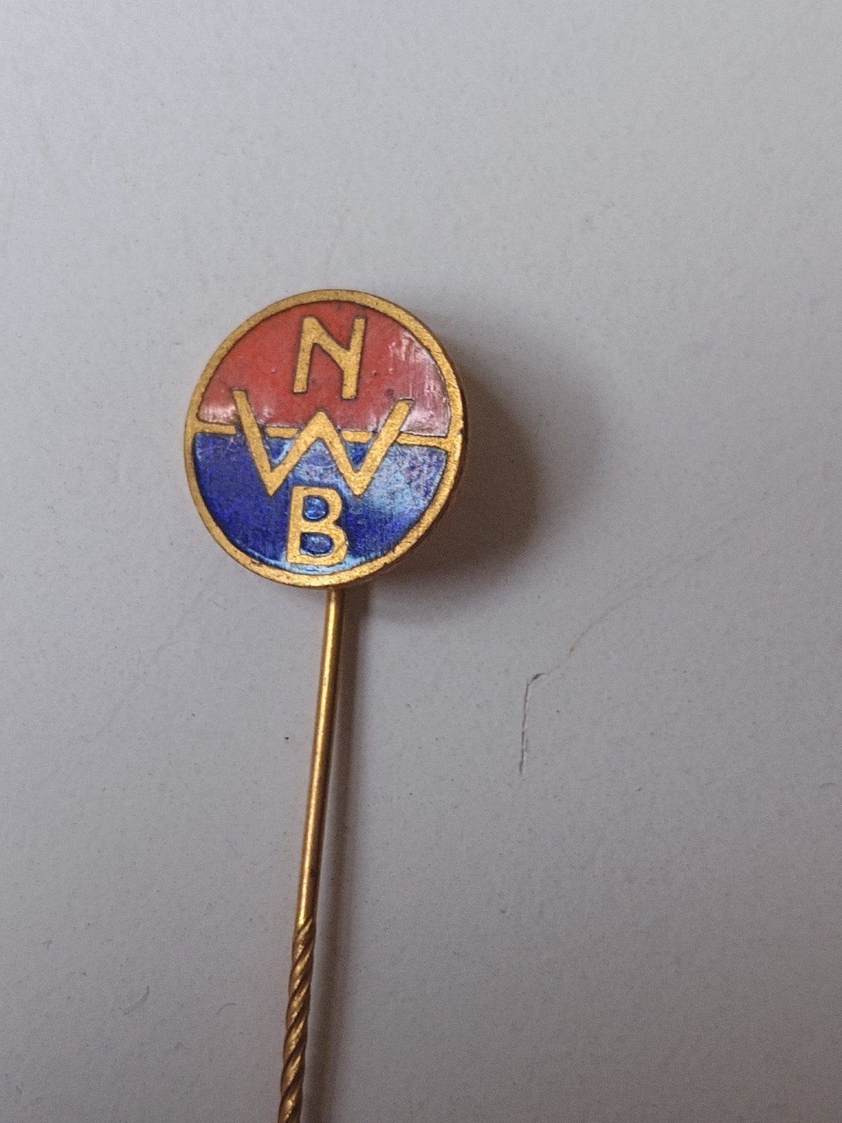 Oud emaille ANWB speldje, Verzamelen, Ophalen of Verzenden