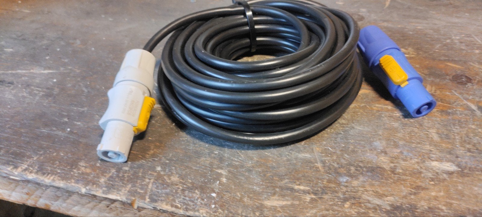 Stroomkabel met Powercon connectoren, Ophalen of Verzenden