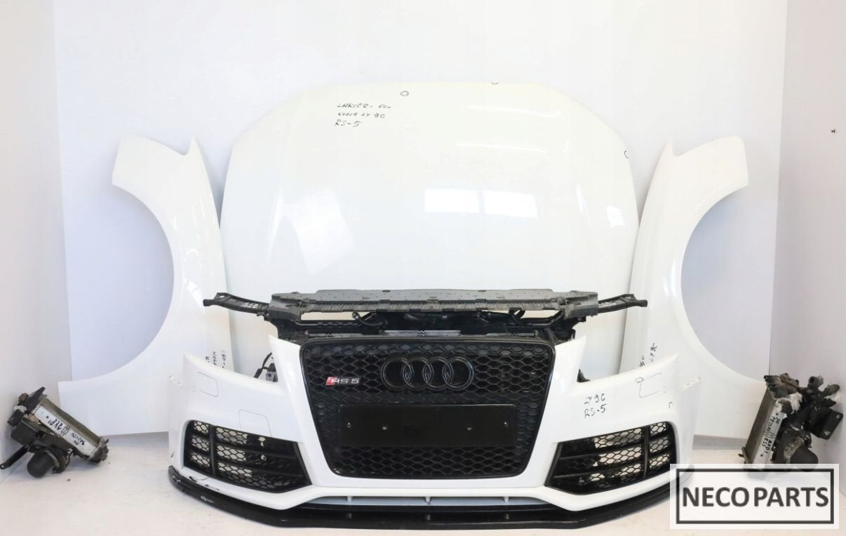 AUDI RS5 8T COUPE VOORKOP LY9C COMPLEET ALLES LEVERBAAR!!, Auto-onderdelen, Gebruikt, -, Achter, -