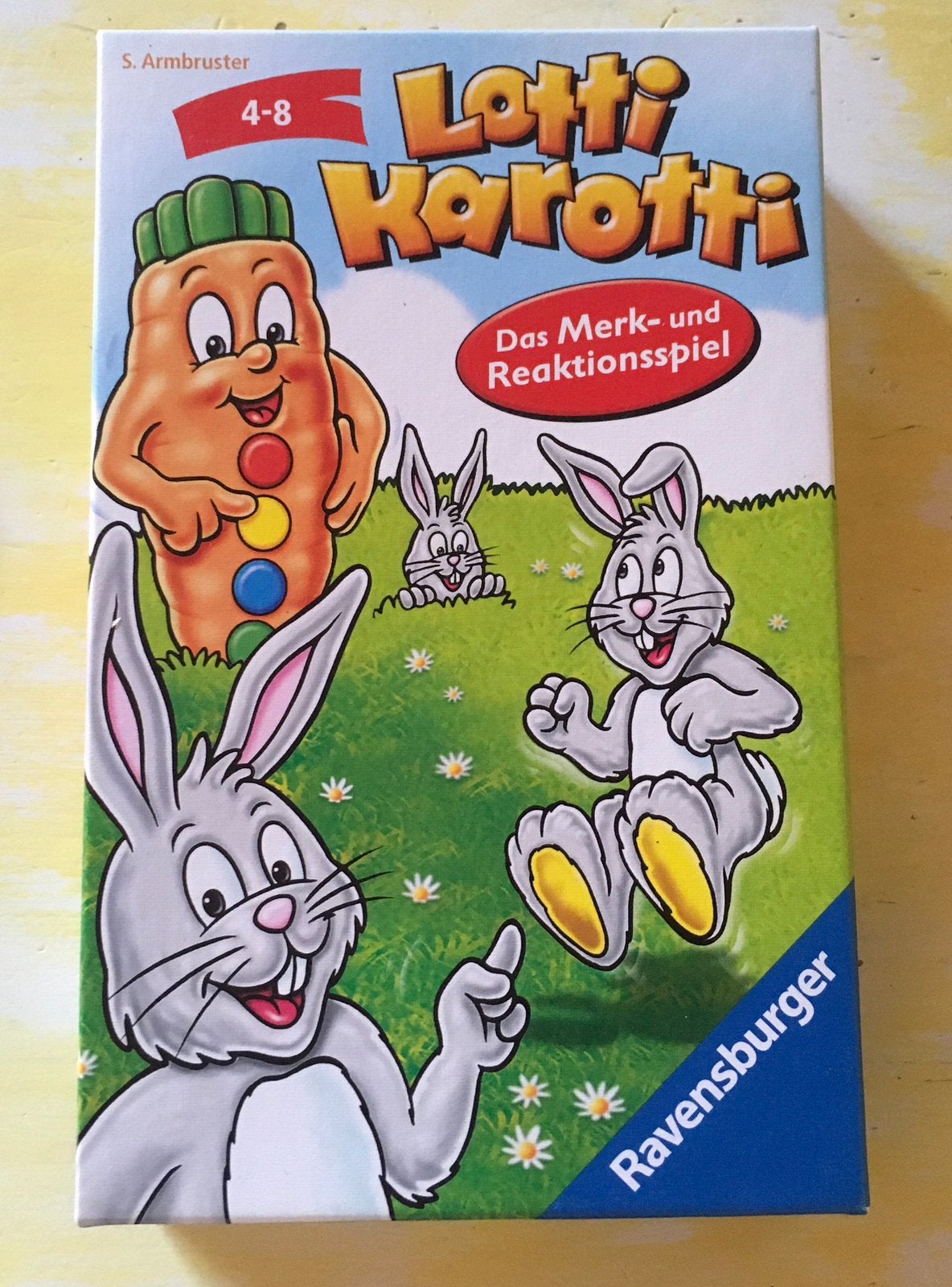 Lotti Karotti (Duits) - Ravensburger, Een of twee spelers, Ophalen of Verzenden, Zo goed als nieuw