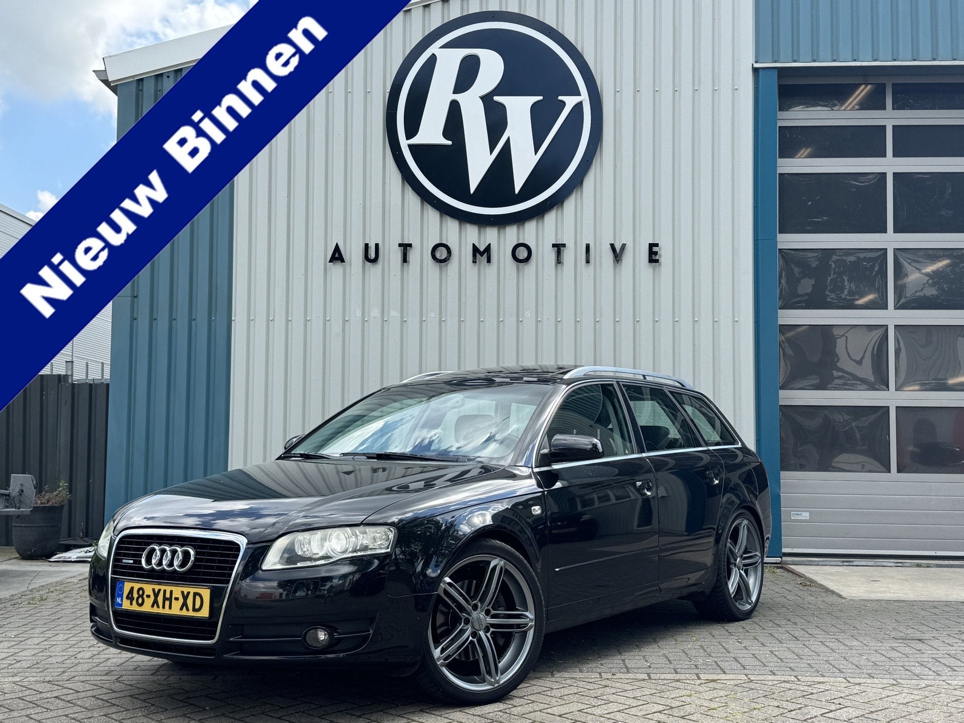 Audi A4 Avant 3.2 V6 quattro Advance Xenon / Opendak / 19'', Auto's, Audi, Automaat, Zwart, A4, Zwart