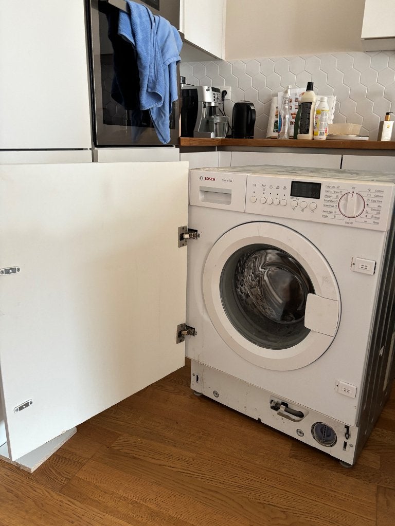 Wasmachine, Witgoed en Apparatuur, Ophalen, Niet werkend, 1200 tot 1600 toeren, 85 tot 90 cm