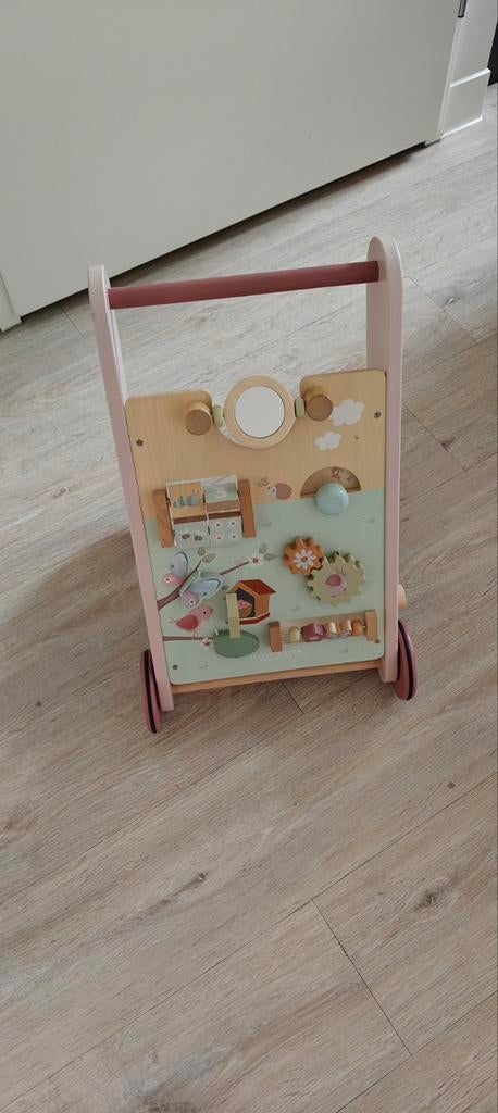 Little Dutch Houten Loopwagen met Activiteiten, Ophalen, Gebruikt, Meisje