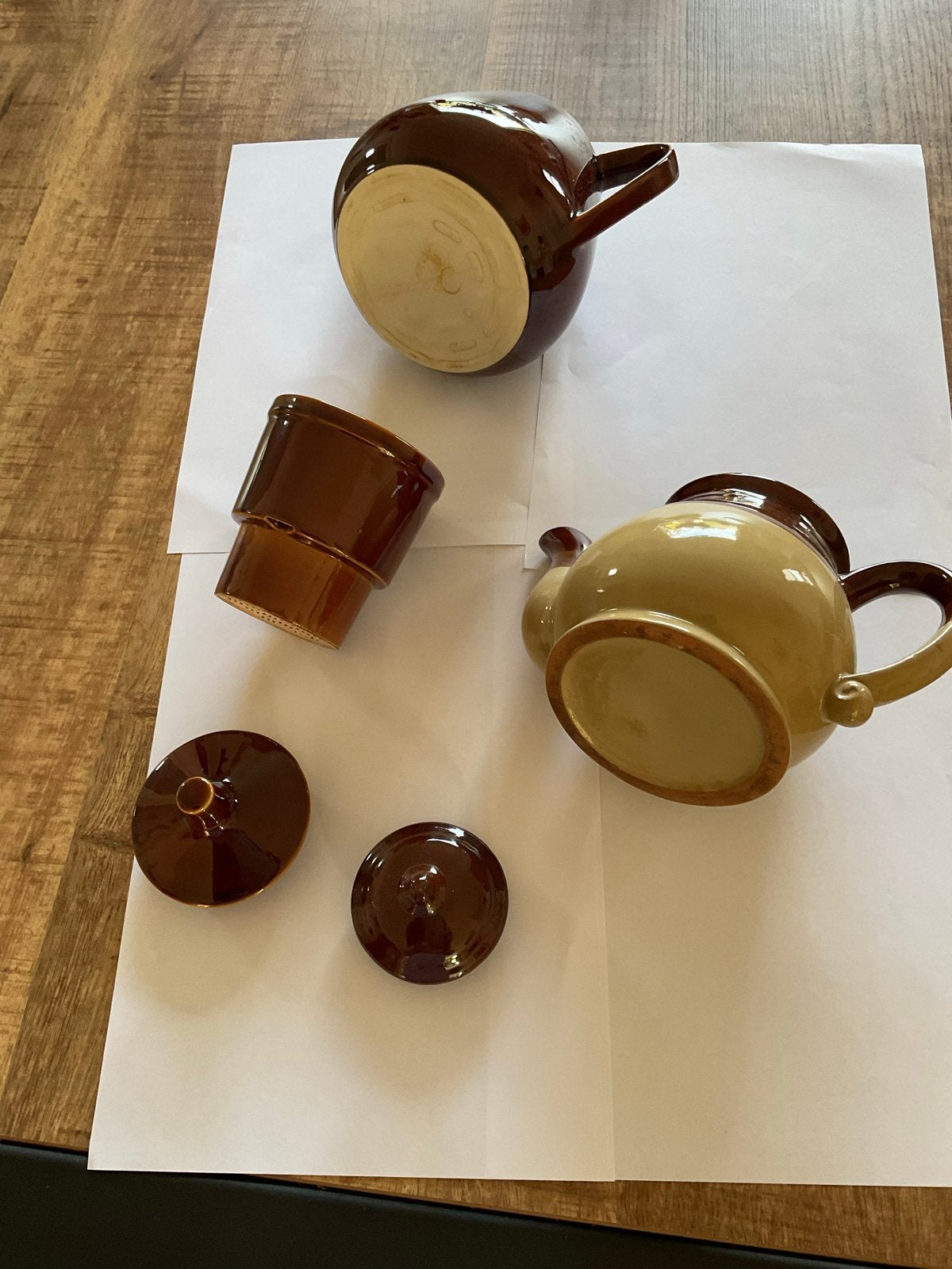 Set van 2 Retro Koffie- en Theepotten, Antiek en Kunst, Ophalen of Verzenden