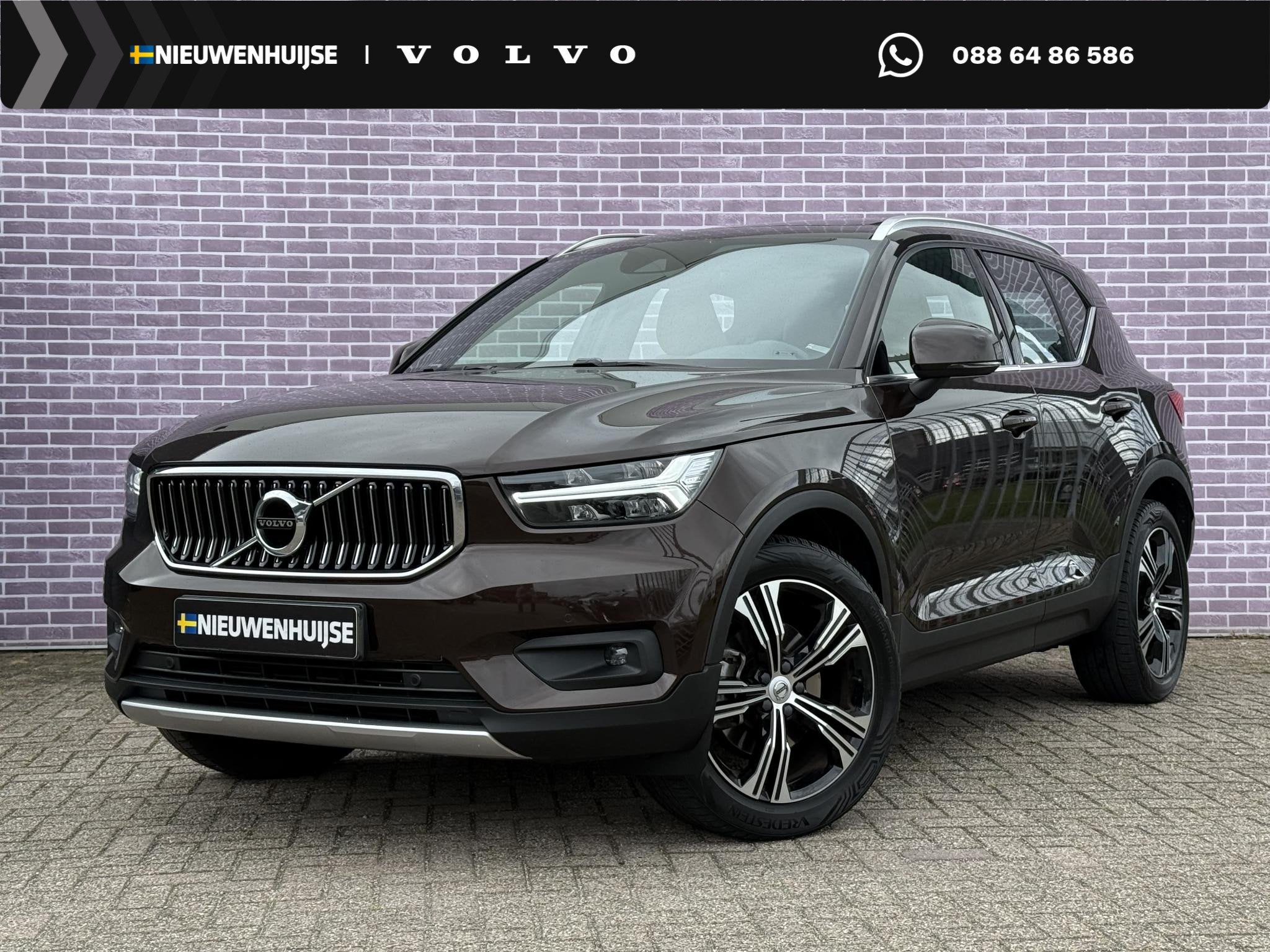 Volvo XC40 2.0 T4 AWD Inscription | Leder | NL-Auto | Elektr, Automaat, Euro 6, Automatische klimaatregeling, Vierwielaandrijving