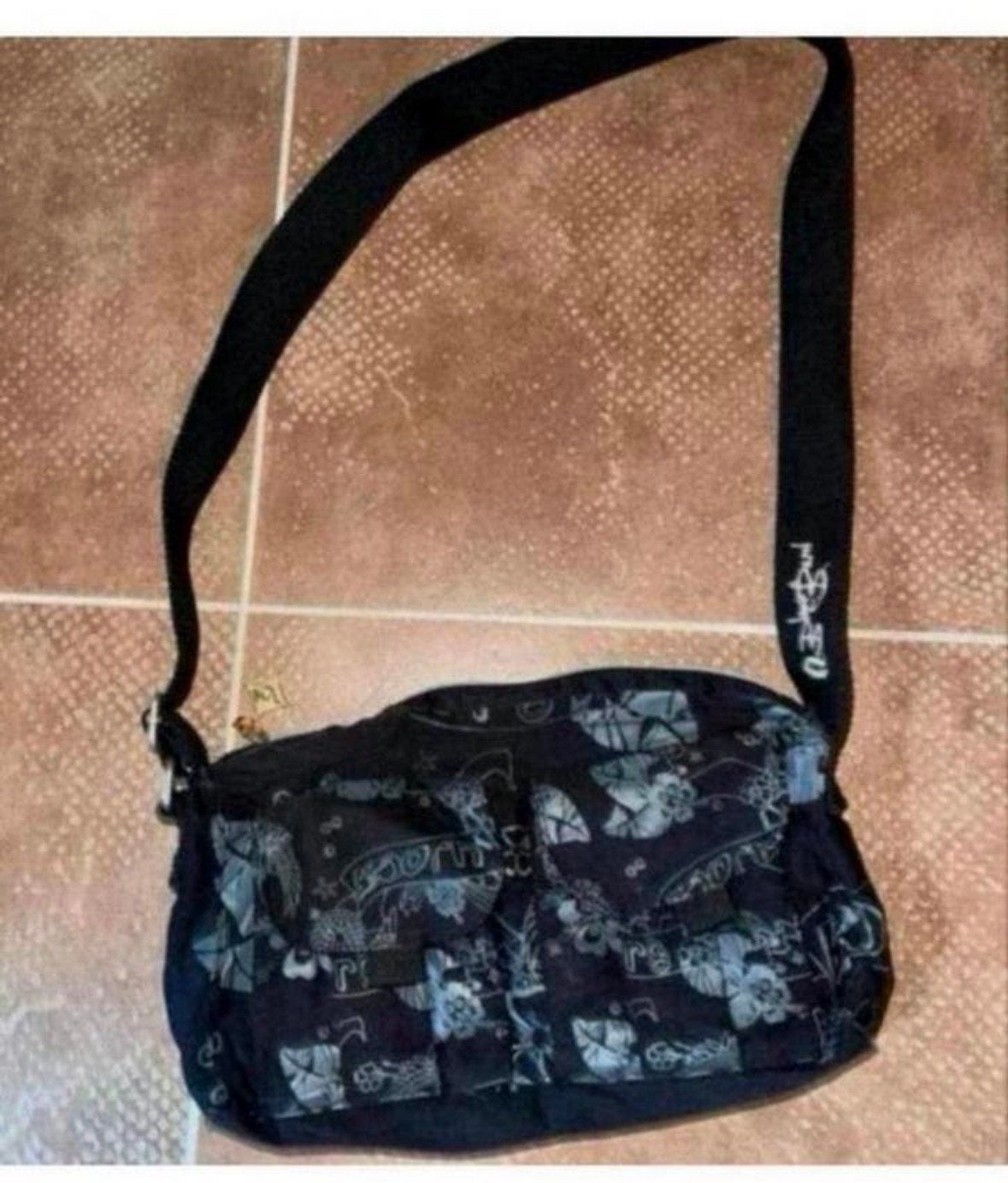 Björn Borg tasje - Zwart met print, Sieraden, Tassen en Uiterlijk, Tassen | Schoudertassen, Ophalen of Verzenden, Zo goed als nieuw