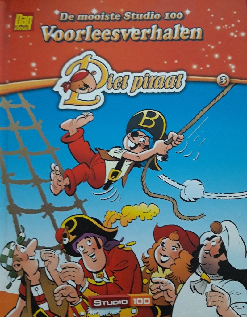 De mooiste Studio 100 voorleesverhalen - Piet Piraat 3, Ophalen of Verzenden, Gelezen, Sprookjes
