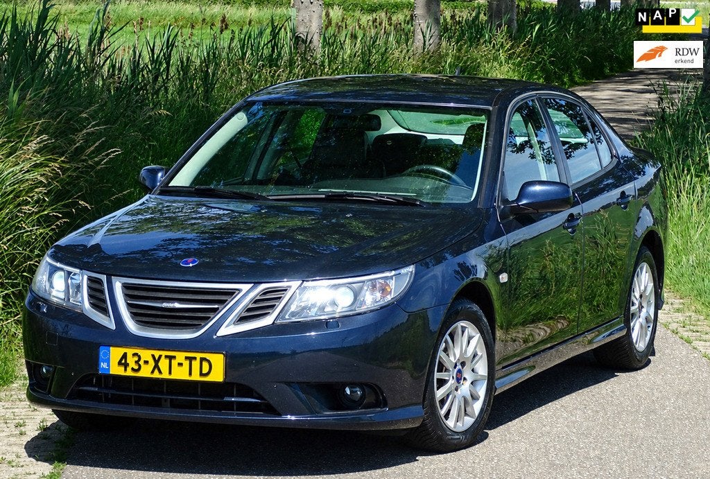 Saab 9-3 Sport Sedan 1.8t Intro Edition, Auto's, Saab, 1998 cc, 4 cilinders, 150 pk, Blauw