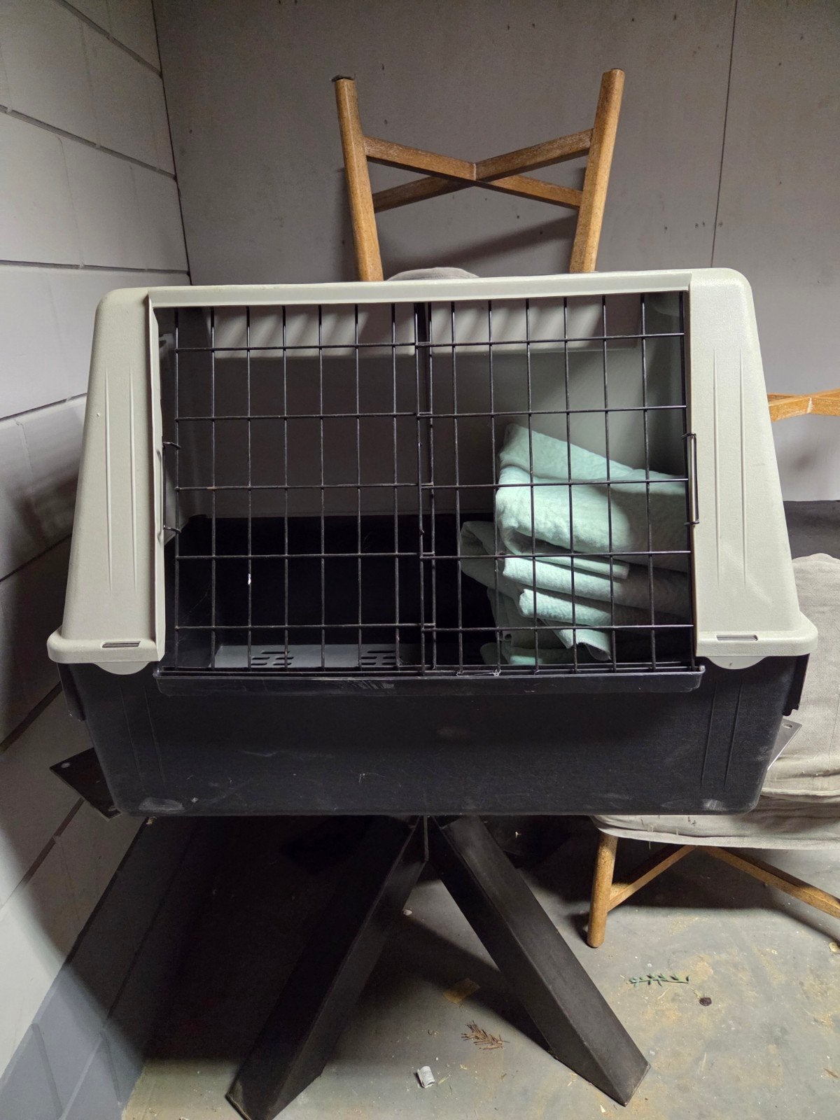 Auto vervoersbox, Ophalen