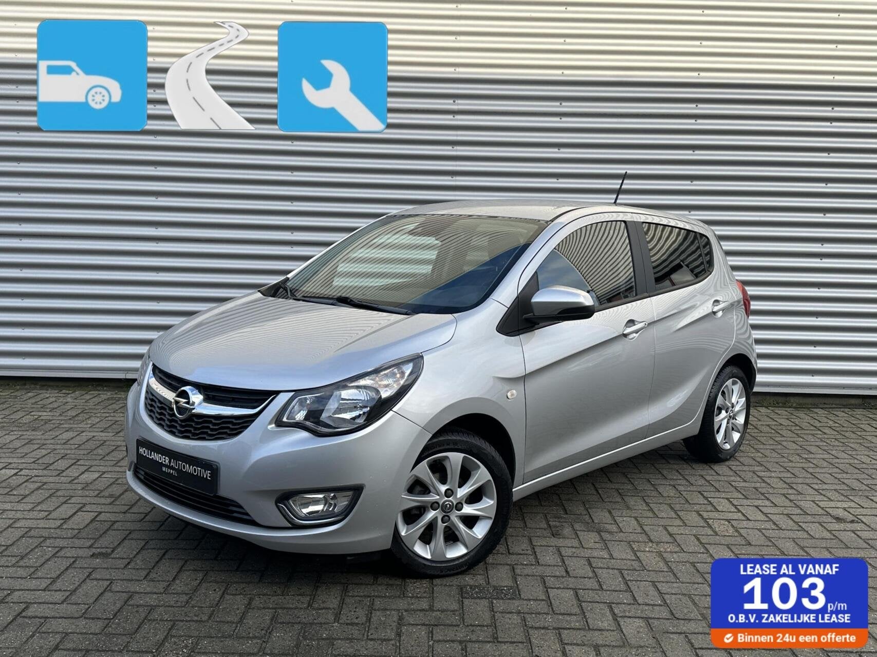 Opel KARL 1.0 Innovation, Leder, Cruise, Rijlaan Dealer/spe, Auto's, Opel, Voorwielaandrijving, 839 kg, Euro 6, Handgeschakeld