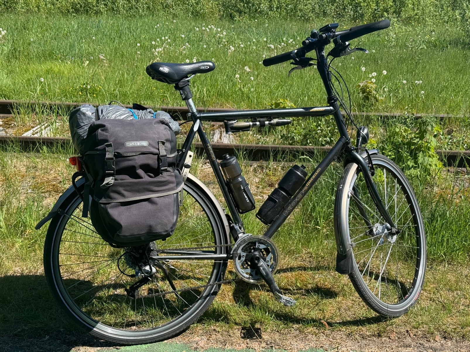 KOGA Randonneur herenfiets XXL-63cm - Naafdynamo, Ophalen, 28 inch, Velgrem, Zo goed als nieuw
