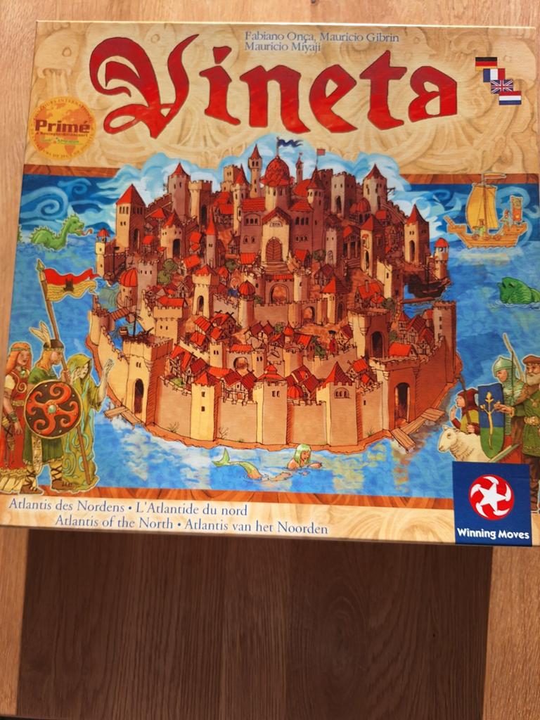 Bordspel Vineta: Atlantis of the North, Hobby en Vrije tijd, Gezelschapsspellen | Bordspellen, Vijf spelers of meer, Ophalen of Verzenden