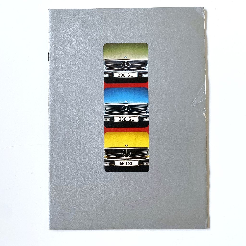Mercedes-Benz SL brochure 1974, Verzenden, Gelezen, Mercedes