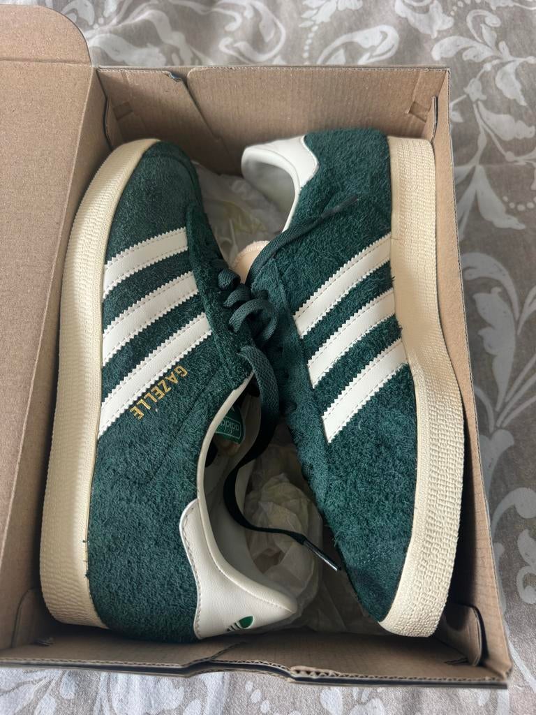 Adidas Gazelle sneakers - Groen suède, Ophalen of Verzenden, Nieuw, Groen, Sneakers of Gympen