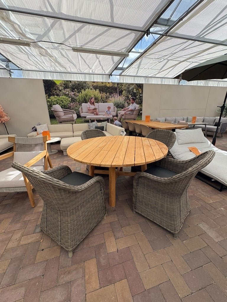 Dining tuintafel met vier stoelen, Ophalen, 4 zitplaatsen, Tuinset, Nieuw