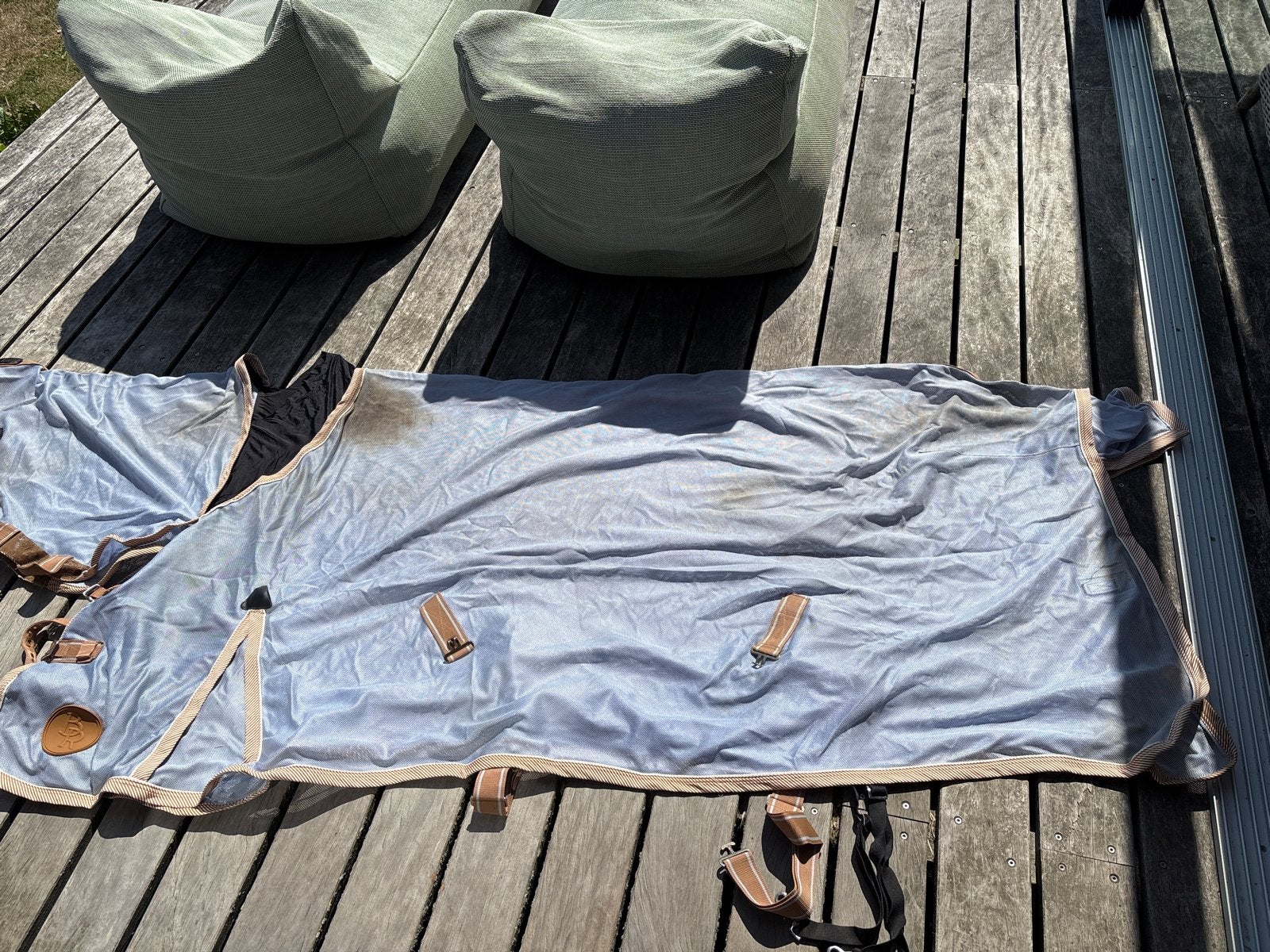 BR vliegendeken met hals extra full, Vliegendeken, Extra Full (XL), Ophalen of Verzenden, Gebruikt