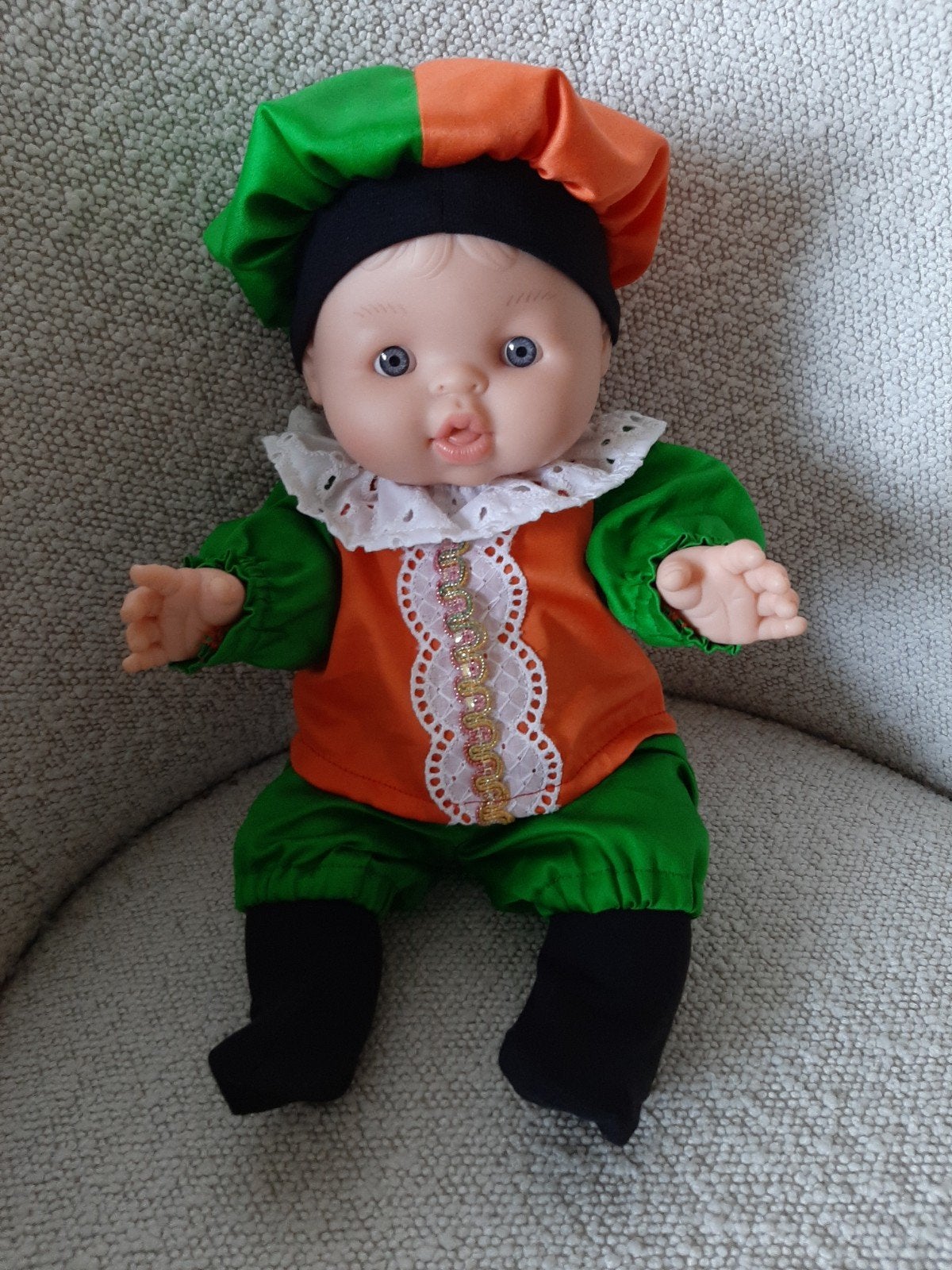 Pietenpak,  voor pop 32- 36 cm, Kinderen en Baby's, Ophalen, Nieuw, Overige typen