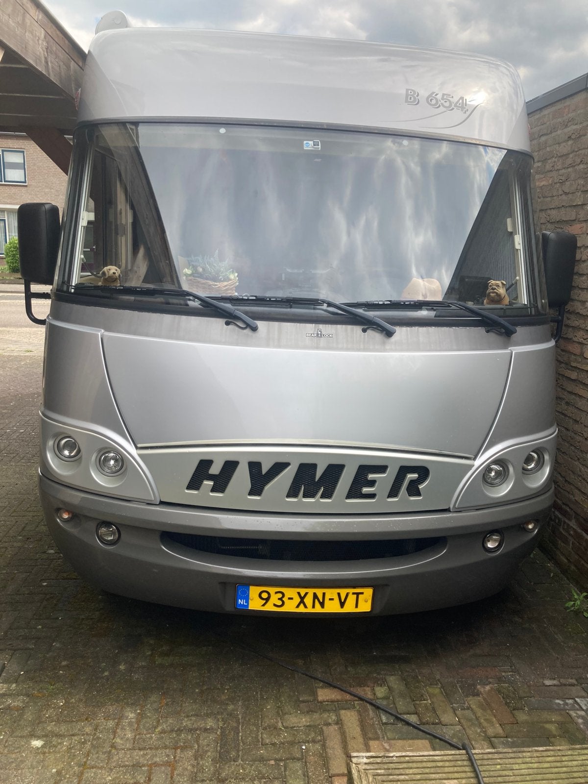 HYMER B 654 Integraal, Caravans en Kamperen, Campers, Integraal, Chemisch toilet, Ringverwarming, Fiat