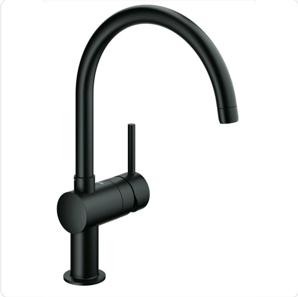 Grohe Minta zwart nieuw in doos, Doe-het-zelf en Verbouw, Sanitair, Ophalen of Verzenden, Nieuw, Kraan