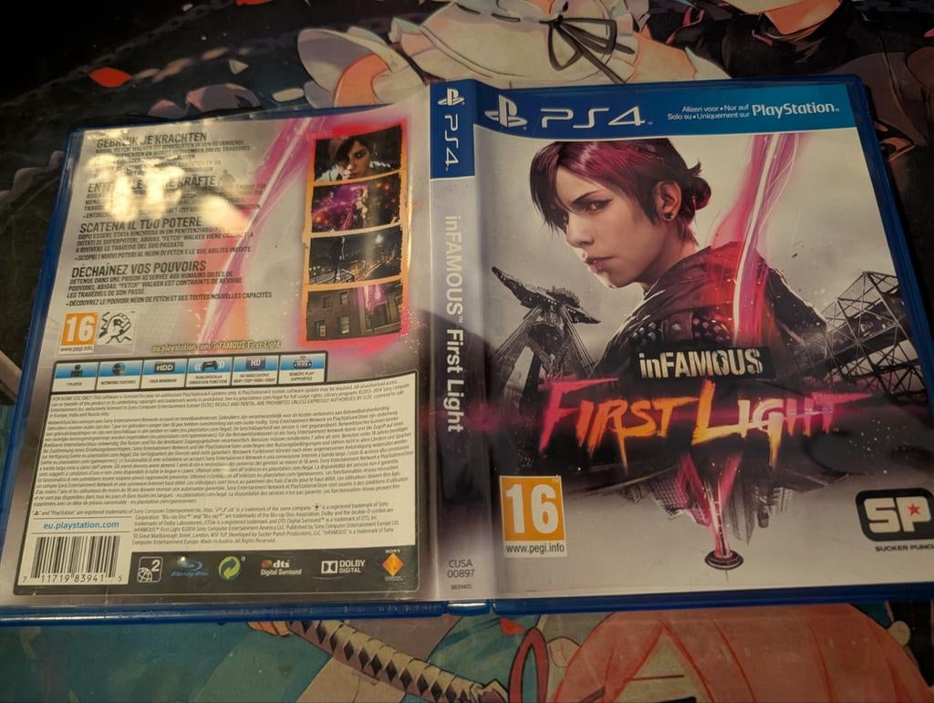 InFAMOUS First Light - PlayStation 4 (PS4), Spelcomputers en Games, Games | Sony PlayStation 4, Avontuur en Actie, 1 speler, Ophalen of Verzenden
