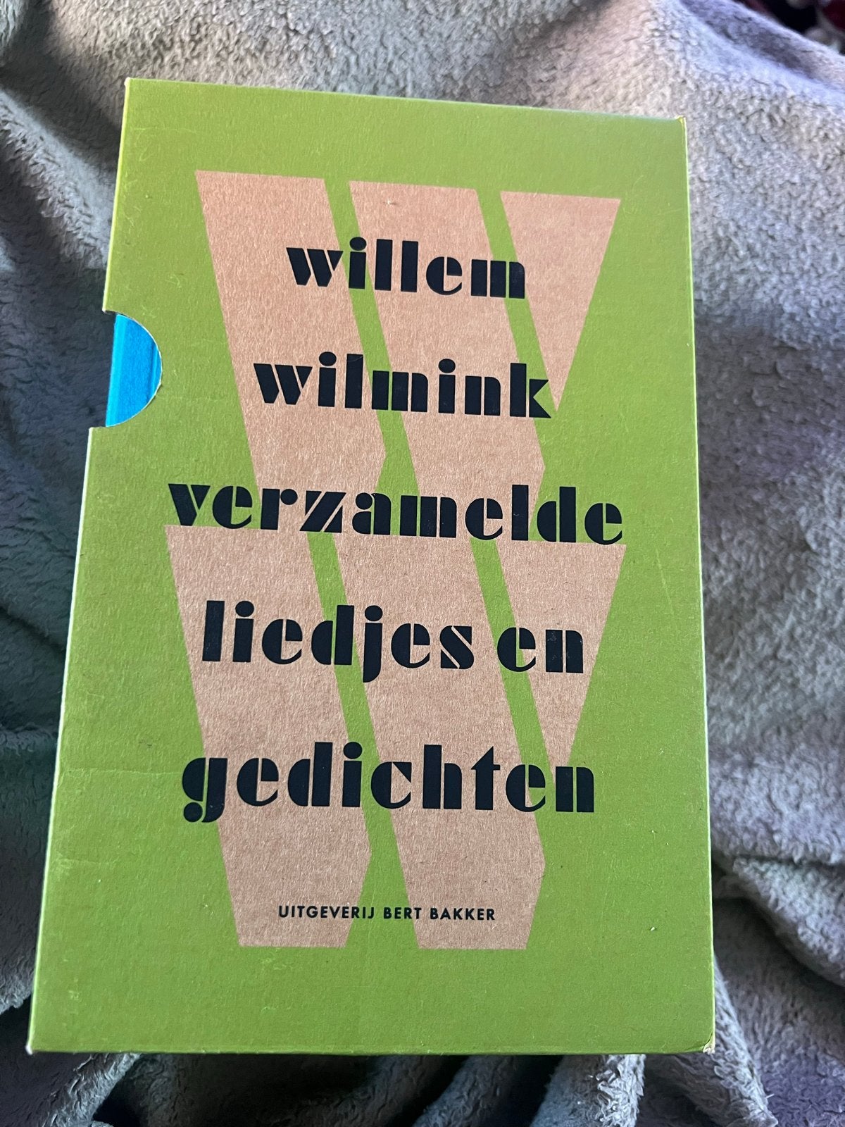 Willem Wilmink: Verzamelde liedjes en gedichten (2 delen), Ophalen of Verzenden, Zo goed als nieuw, Eén auteur