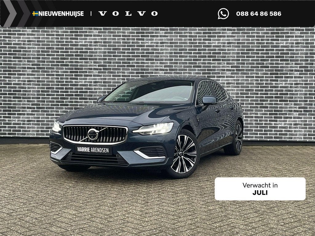 Volvo S60 2.0 Recharge T6 AWD Ultimate Bright | Adaptive cru, Auto's, Automaat, 12 maanden, Gebruikt, Euro 6