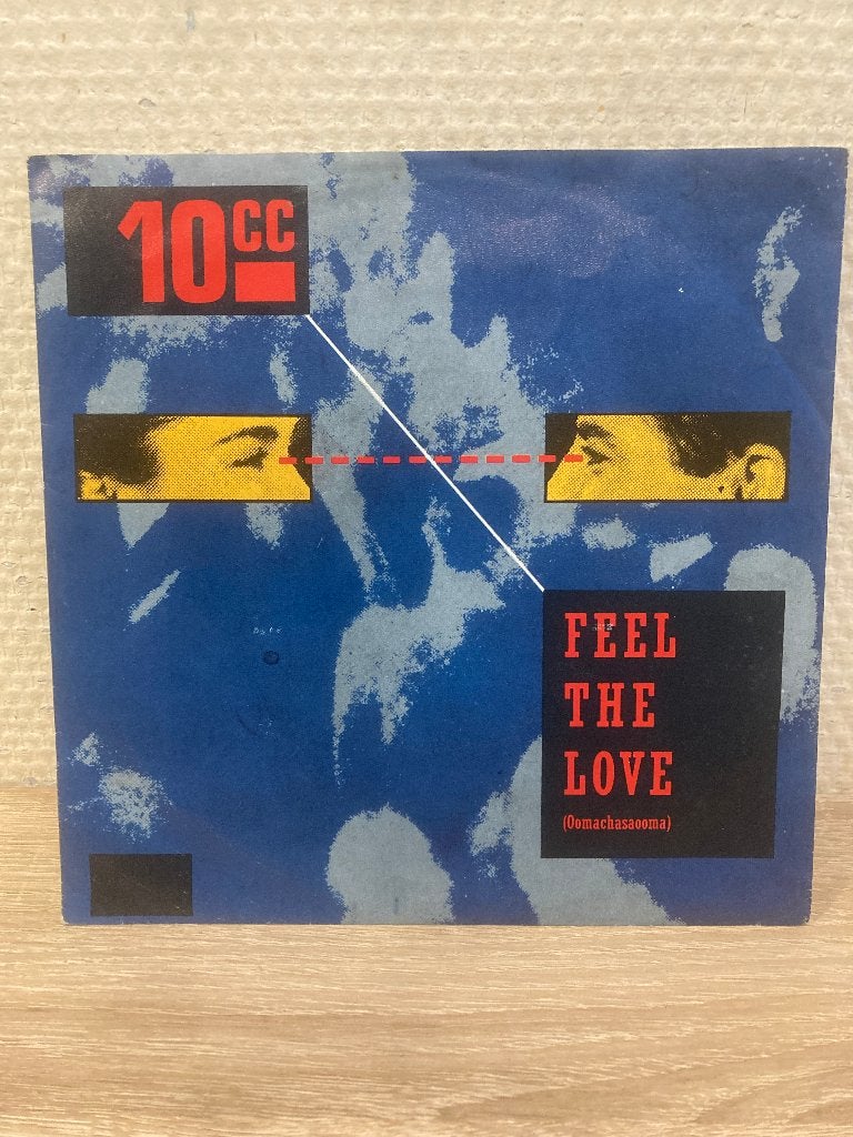 10CC - feel the love 7inch single, 7 inch, Single, Ophalen of Verzenden, Zo goed als nieuw