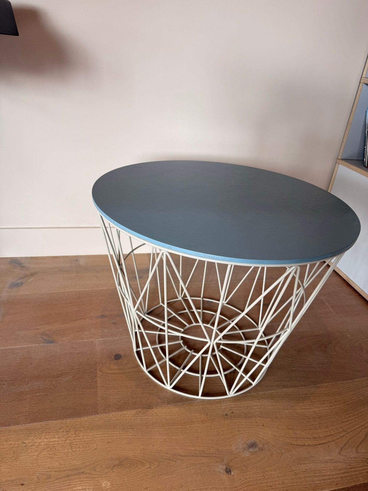 Salontafel rond - diameter 60cm, hoogte 46cm, Ophalen, Gebruikt, Rond, 50 tot 100 cm