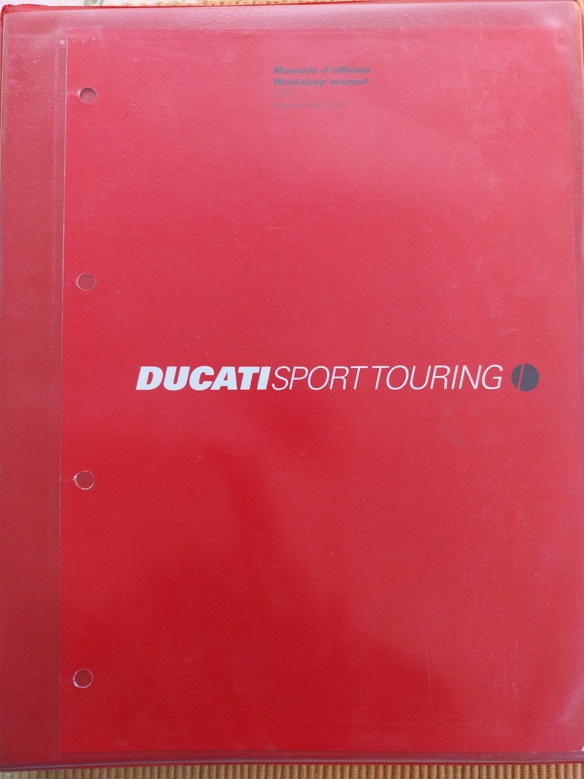 Workshop Manual Ducati ST4s, 2001, Ophalen of Verzenden, Ducati