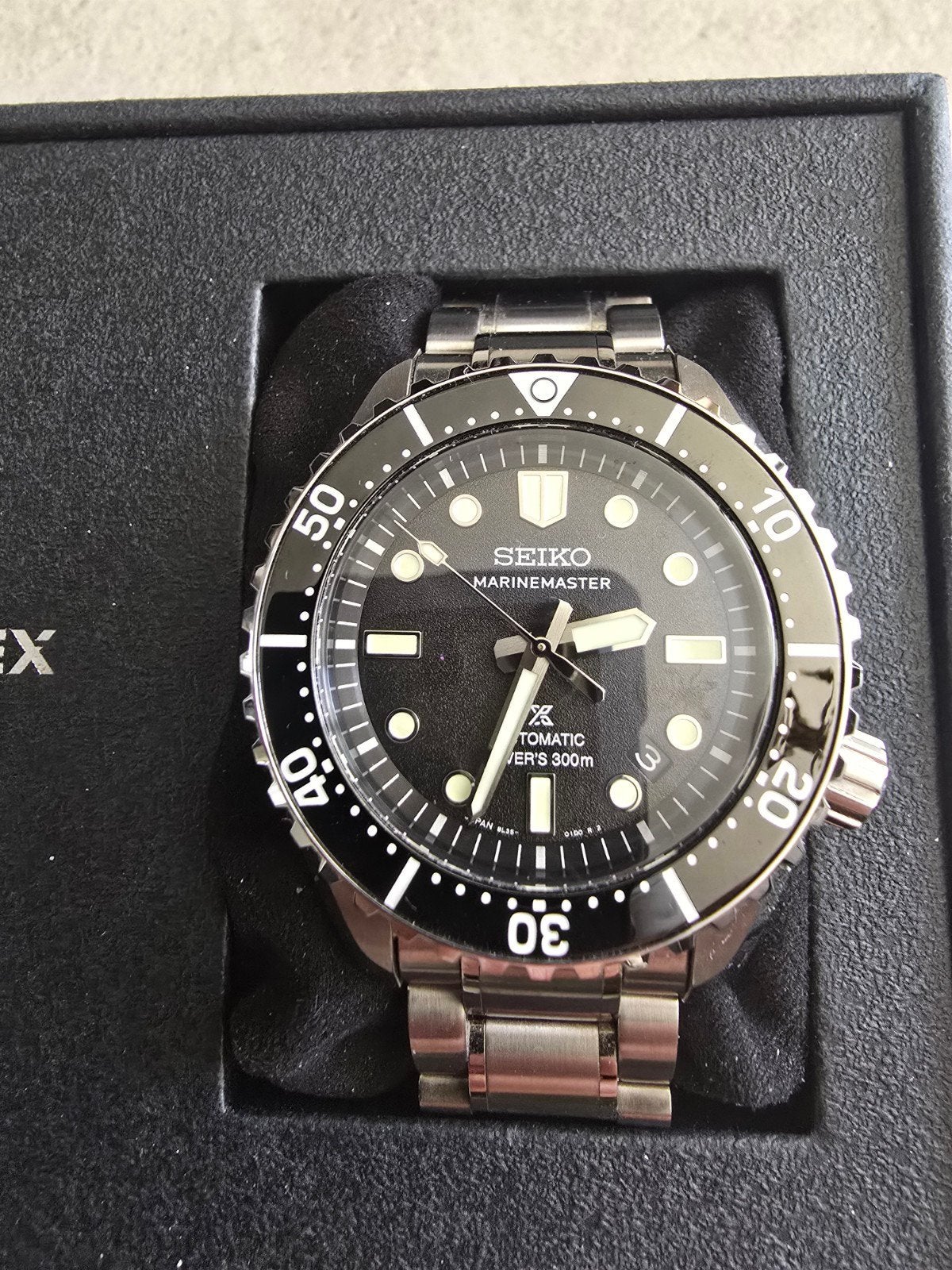 Seiko marinemaster sla079, Sieraden, Tassen en Uiterlijk, Horloges | Heren, Ophalen, Zo goed als nieuw, Staal, Seiko