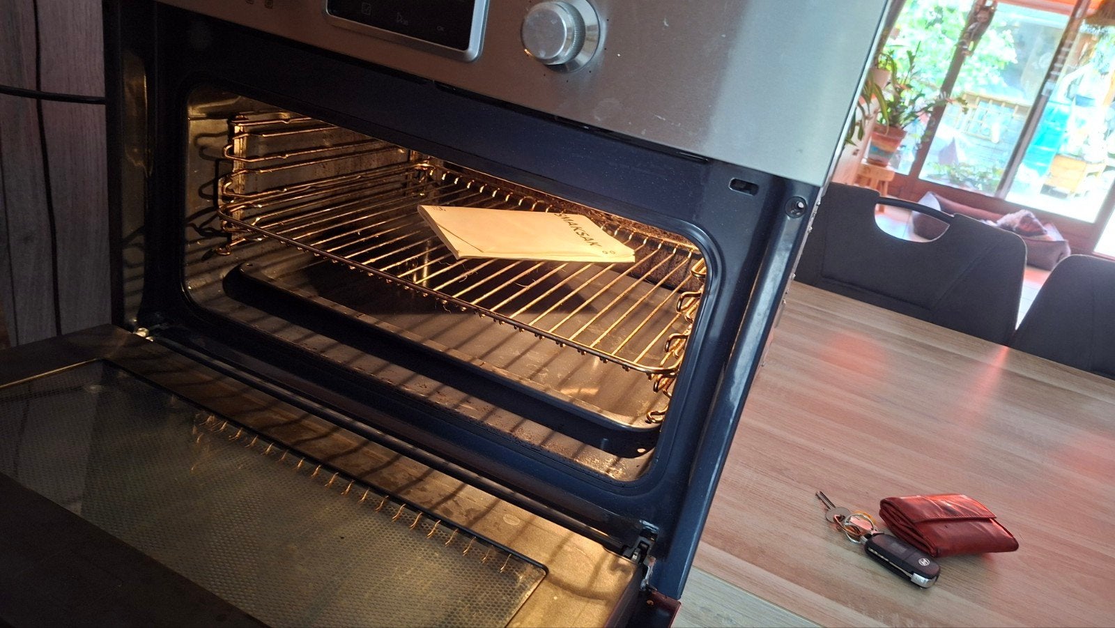 IKEA SMAKSAK Combi-oven met hetelucht en magnetronfunctie, Witgoed en Apparatuur, Ovens, Ophalen, 45 tot 50 cm, IKEA, Inbouw