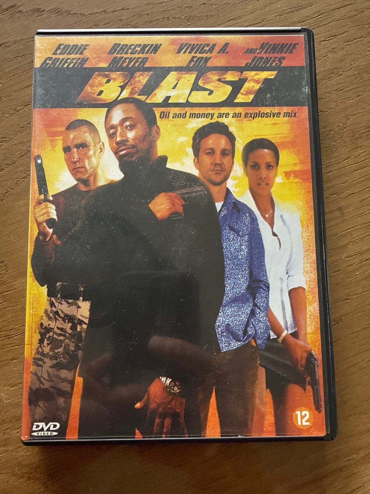 Blast DVD - Actiethriller met Eddie Griffin, Actiethriller, Ophalen of Verzenden, Vanaf 12 jaar, Inclusief doosje