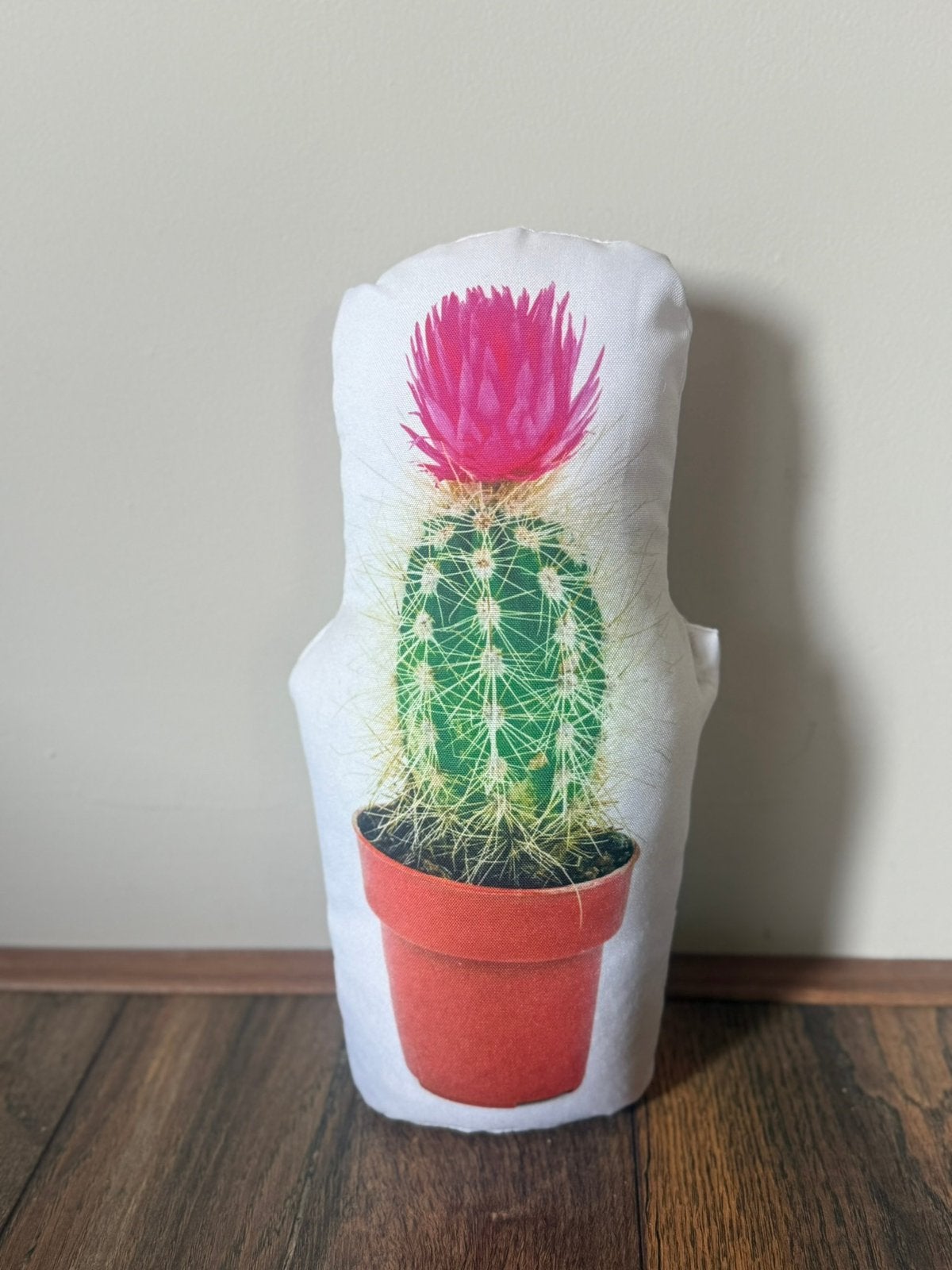 Witte deurstopper van een cactus / ananas / plant, Wit, Binnen, Ophalen of Verzenden, Zo goed als nieuw