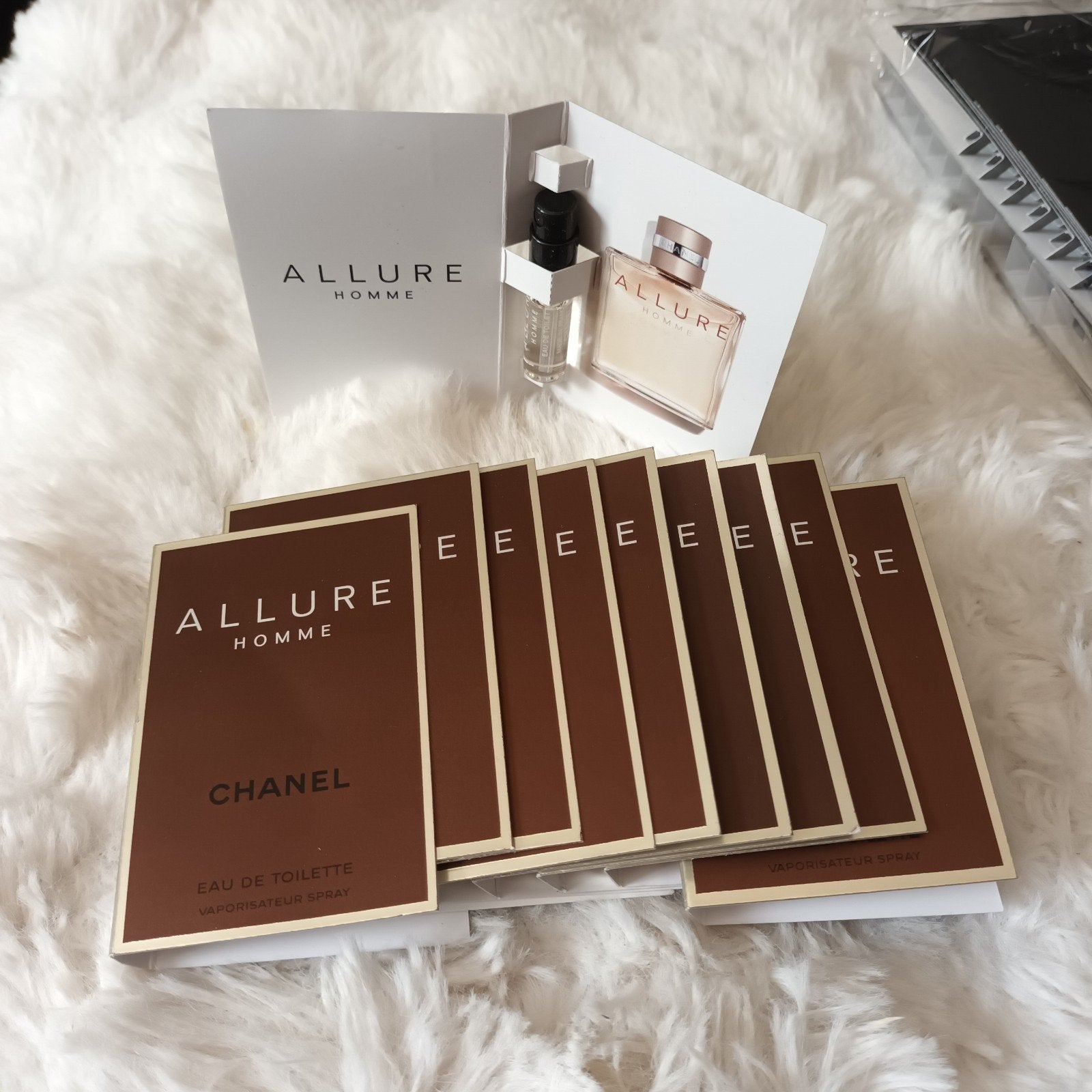 CHANEL ALLURE HOMME heren proefjes...10 x..nieuw, Ophalen of Verzenden, Nieuw