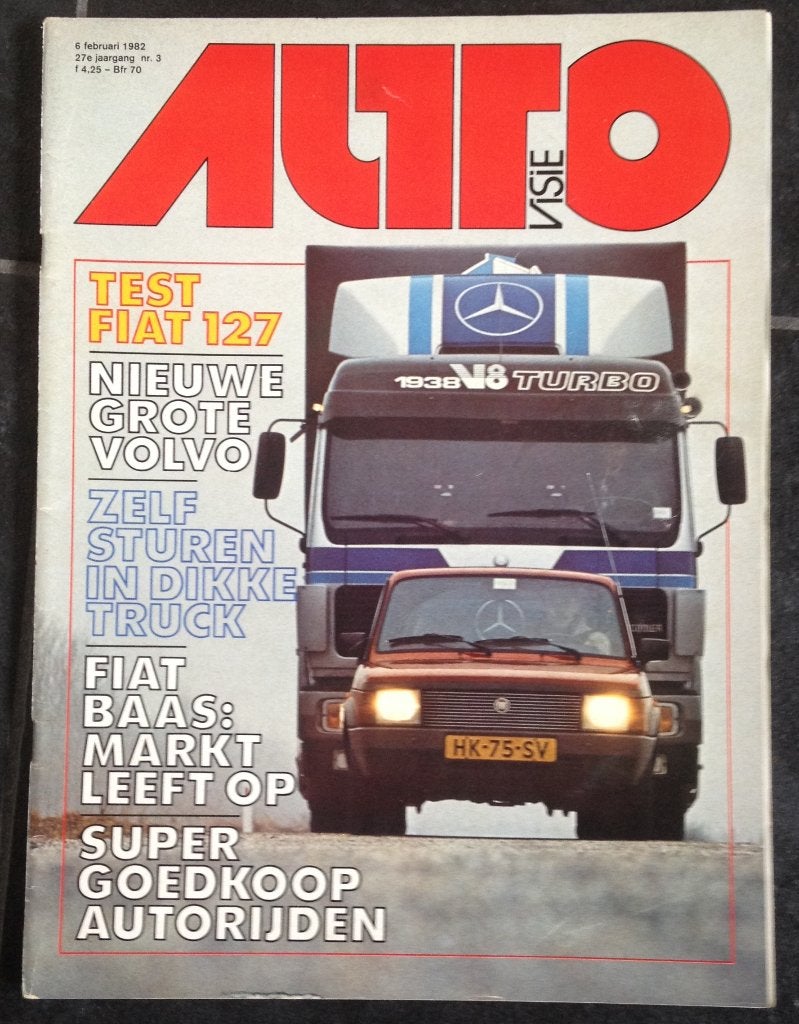 Fiat 127 testen in o.a. Autovisie, Gelezen, Ophalen of Verzenden, Overige merken, Autovisie
