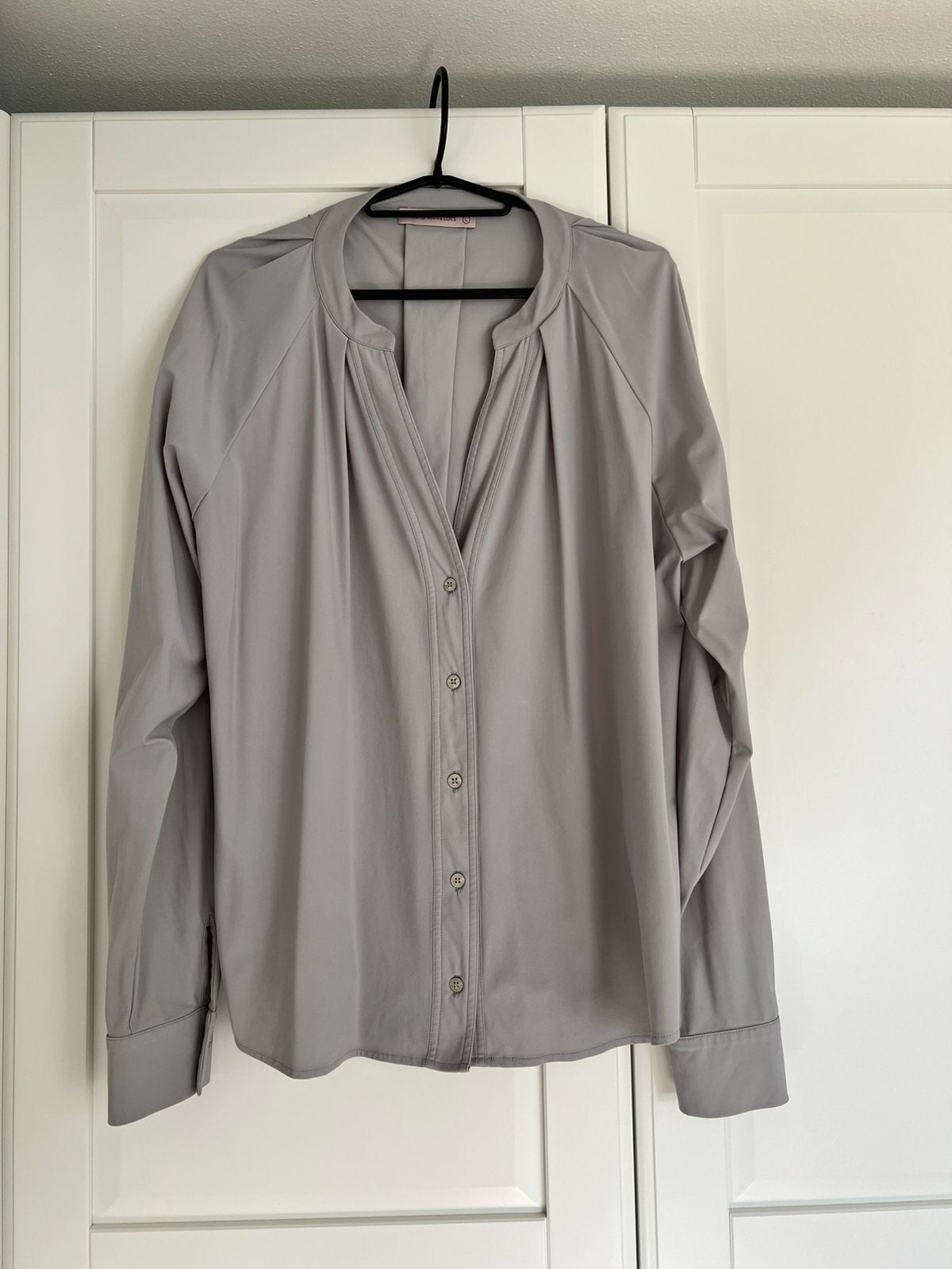 Studio anneloes maxie blouse L light grey travelstof, Maat 38/40 (M), Ophalen of Verzenden, Zo goed als nieuw, X