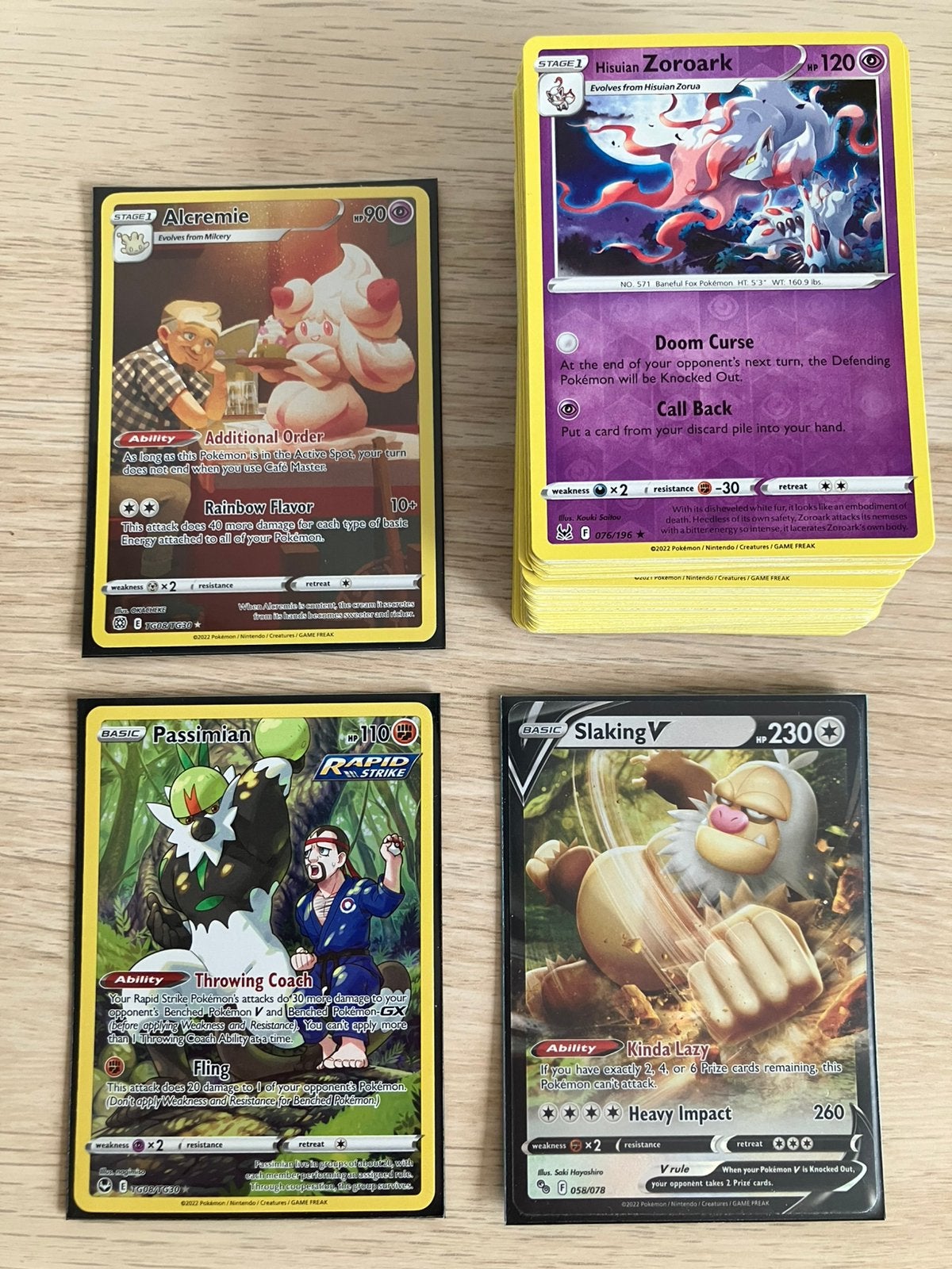 KADO TIP Set van 100 verschillende originele Pokemon kaarten, Ophalen of Verzenden, Zo goed als nieuw, Meerdere kaarten, Foil