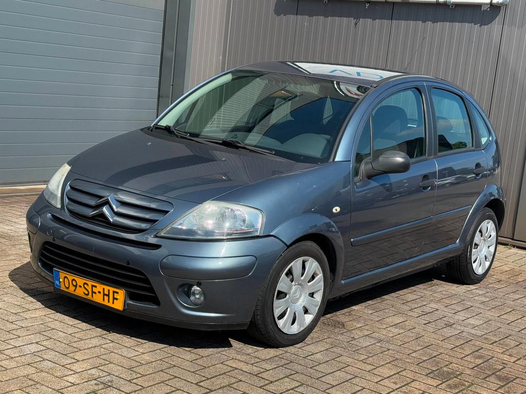 Citroen C3 1.4i-16V Sky Radio | Airco | Velours bekleding, Auto's, Zwart, 4 cilinders, Bedrijf, Euro 4