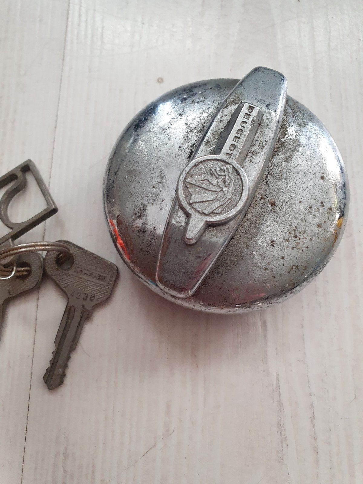 Peugeot benzine dop oldtimer, Auto-onderdelen, Ophalen, Gebruikt, Peugeot