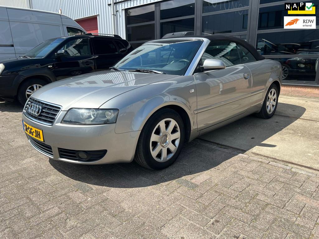 Audi A4 Cabriolet 1.8 Turbo Pro Line !Export/Handel!, Auto's, Audi, Zwart, 4 cilinders, Cabriolet, 4 stoelen