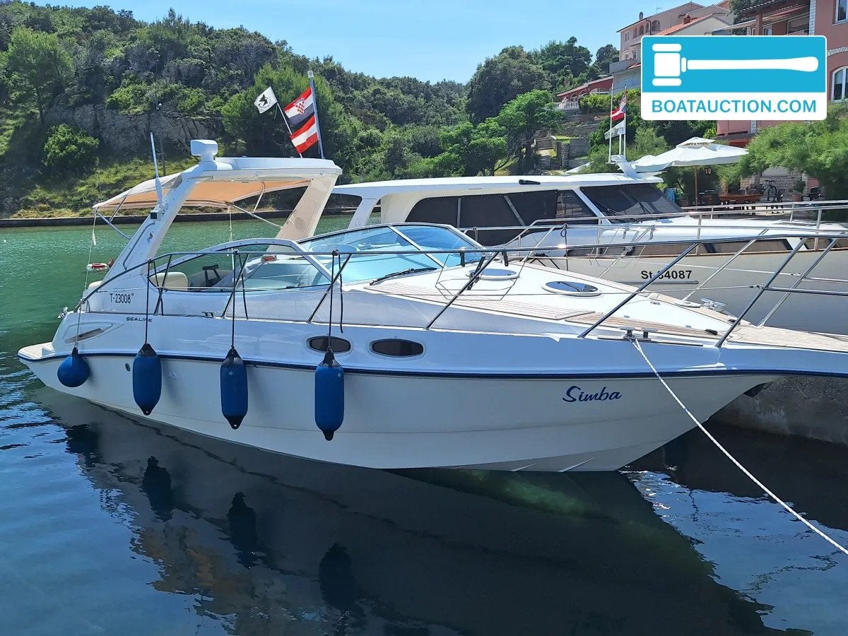 Sealine S29 nu in de online veiling.
