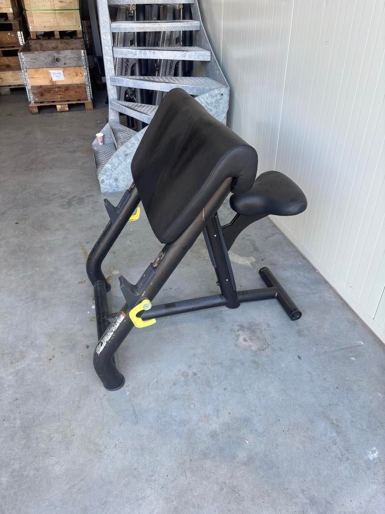 Technogym Preacher Curl Bench - Bicepsbank, Sport en Fitness, Fitnessmaterialen, Ophalen, Zo goed als nieuw, Tg, Tg