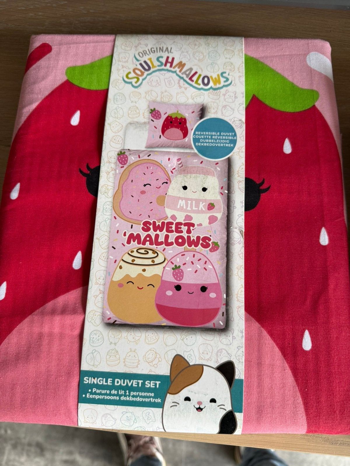 Nieuw sweet mallows dekbedovertrek niet gratis, Ophalen of Verzenden, Nieuw