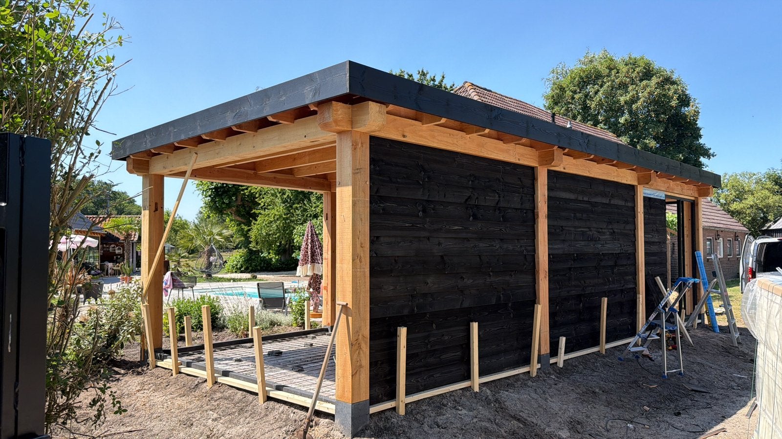 Ervaren timmerman ontwerpt en bouw overkapping/veranda’s, Schoottimmerwerken@gmail.com, 3 ramen of meer, Nieuw, Ophalen of Verzenden