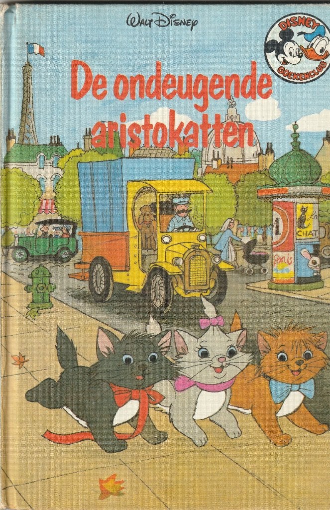 De ondeugende aristokatten walt disney jaren 70 boekje, Ophalen of Verzenden, Gelezen, Fictie algemeen